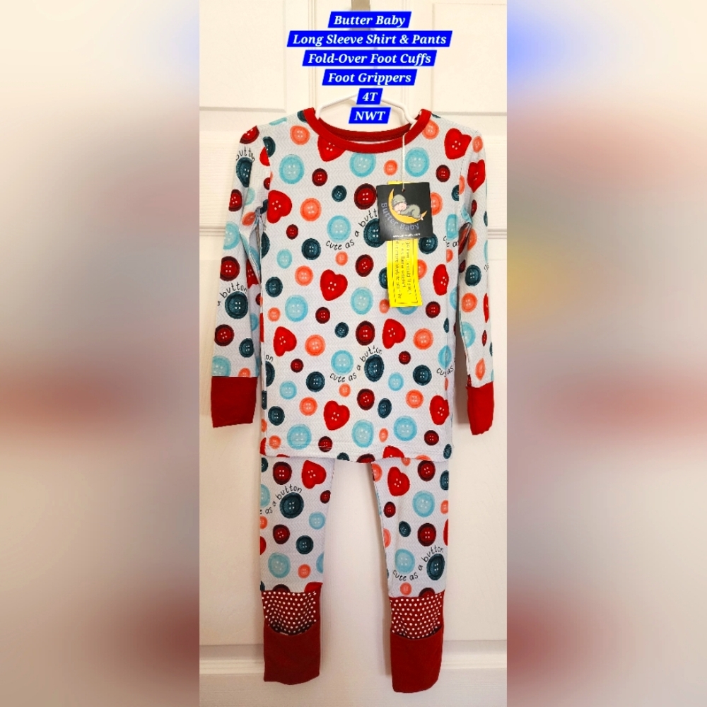 Butter Baby Bamboo Long Sleeve 2-Piece Set